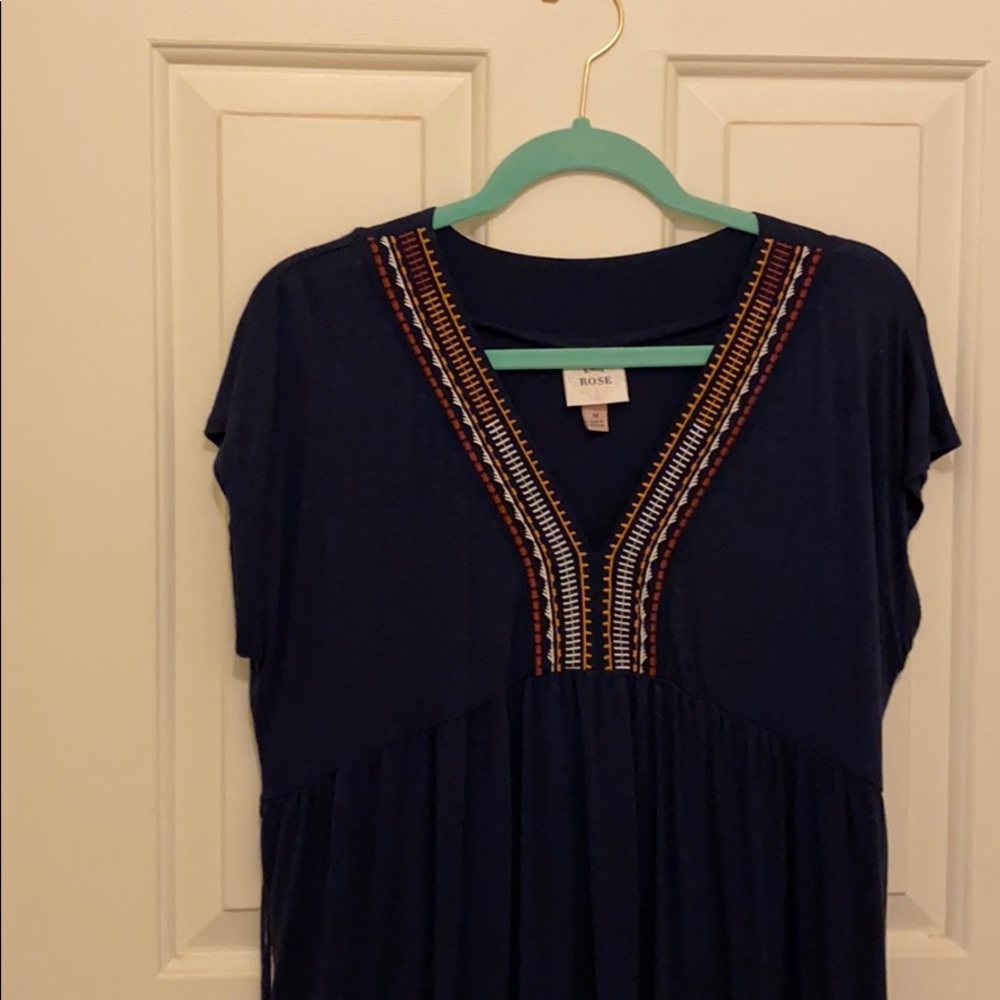 Navy blue shirt